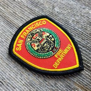 San Francisco Patch - California Souvenir - Fire